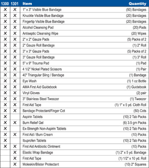 SmartCompliance&trade; First Aid Station 